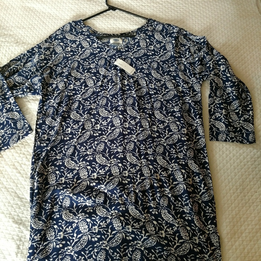 Old Navy Floral Print Sheath Dress Size Medium